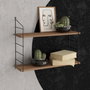 Hanah Home Armoni 2'li - Walnut